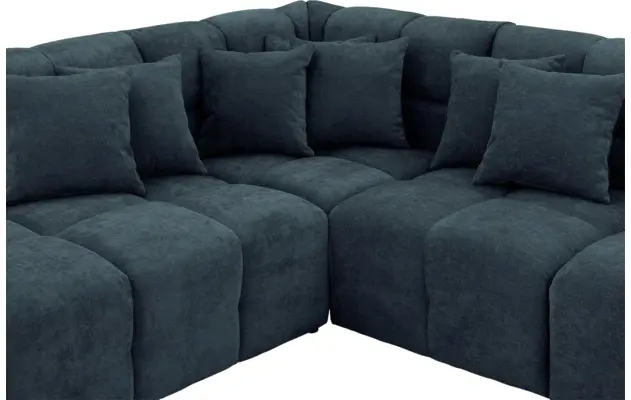 Goossens excellent u bank kubus blauw stof - 8252735-gespiegeld-08
