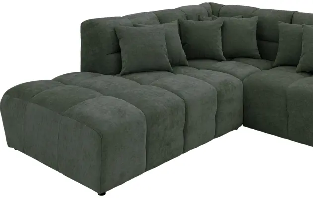 Goossens excellent u bank kubus groen stof - 8252736-gespiegeld-07