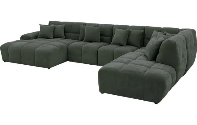 Goossens excellent u bank kubus groen stof - 8252736-goossens-excellent-kubus-bank-stof-groen-04