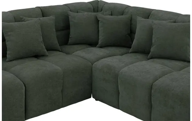 Goossens excellent u bank kubus groen stof - 8252736-goossens-excellent-kubus-bank-stof-groen-07