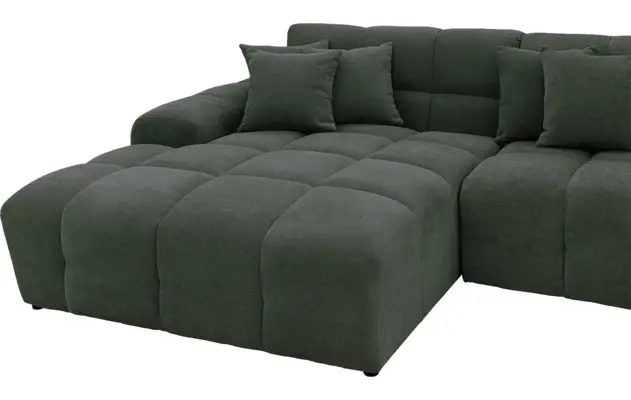 Goossens excellent u bank kubus groen stof - 8252736-goossens-excellent-kubus-bank-stof-groen-08