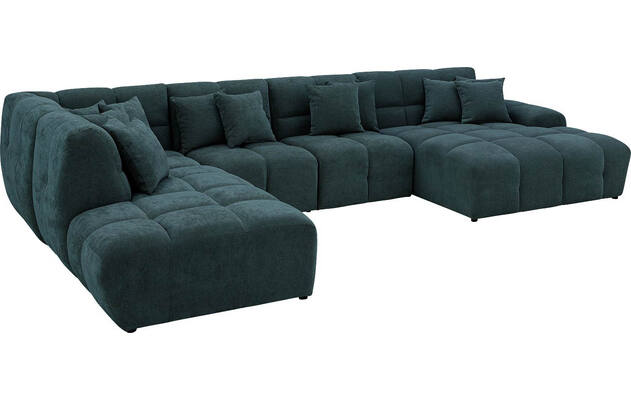 Goossens excellent u bank kubus groen stof - 8252737-gespiegeld-05