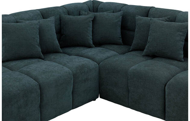 Goossens excellent u bank kubus groen stof - 8252737-gespiegeld-08