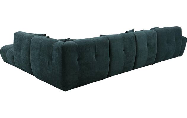 Goossens excellent u bank kubus groen stof - 8252737-goossens-excellent-kubus-bank-stof-groen-03