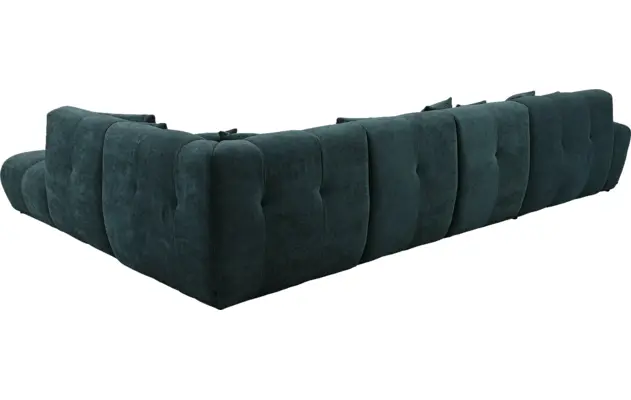 Goossens excellent u bank kubus groen stof - 8252737-goossens-excellent-kubus-bank-stof-groen-03