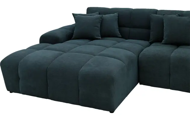 Goossens excellent u bank kubus groen stof - 8252737-goossens-excellent-kubus-bank-stof-groen-08