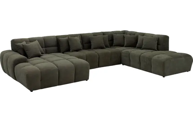 Goossens excellent u bank kubus groen stof - 8252738-goossens-excellent-kubus-bank-stof-groen-02
