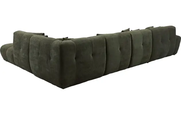 Goossens excellent u bank kubus groen stof - 8252738-goossens-excellent-kubus-bank-stof-groen-03