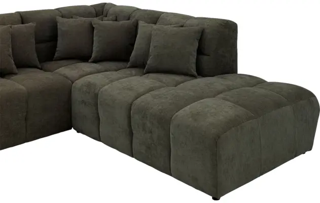 Goossens excellent u bank kubus groen stof - 8252738-goossens-excellent-kubus-bank-stof-groen-06