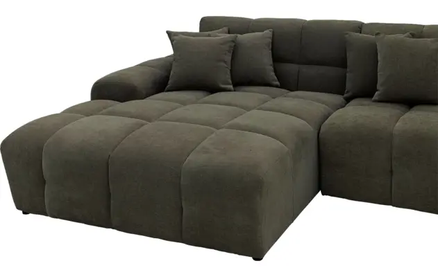 Goossens excellent u bank kubus groen stof - 8252738-goossens-excellent-kubus-bank-stof-groen-08