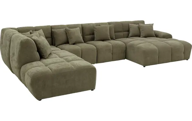 Goossens excellent u bank kubus groen stof - 8252739-gespiegeld-05