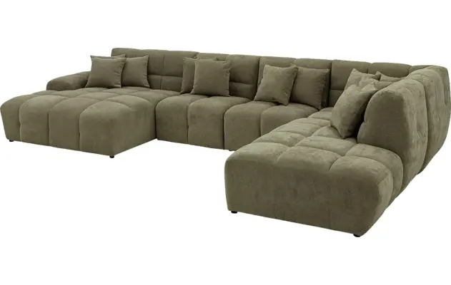 Goossens excellent u bank kubus groen stof - 8252739-goossens-excellent-kubus-bank-stof-groen-04