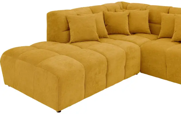 Goossens excellent u bank kubus geel stof - 8252740-gespiegeld-07