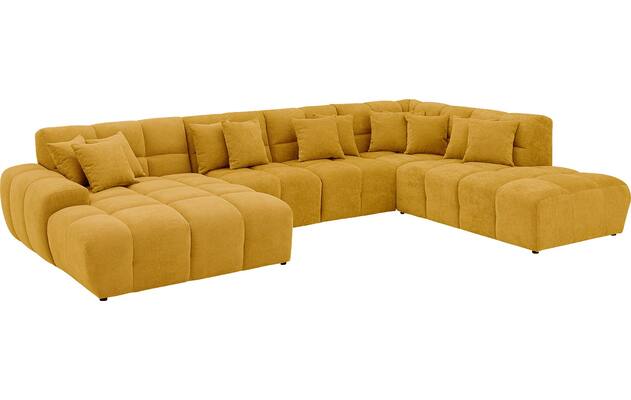 Goossens excellent u bank kubus geel stof - 8252740-goossens-excellent-kubus-bank-stof-geel-02