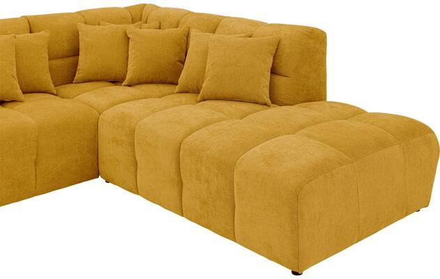 Goossens excellent u bank kubus geel stof - 8252740-goossens-excellent-kubus-bank-stof-geel-06
