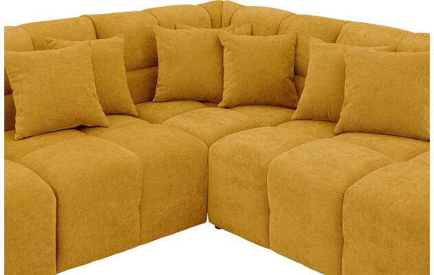 Goossens excellent u bank kubus geel stof - 8252740-goossens-excellent-kubus-bank-stof-geel-07