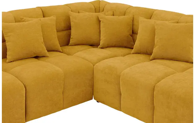 Goossens excellent u bank kubus geel stof - 8252740-goossens-excellent-kubus-bank-stof-geel-07