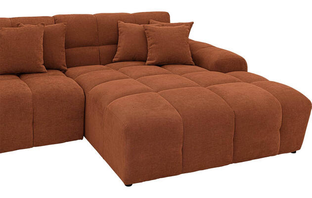 Goossens excellent u bank kubus bruin stof - 8252741-gespiegeld-09