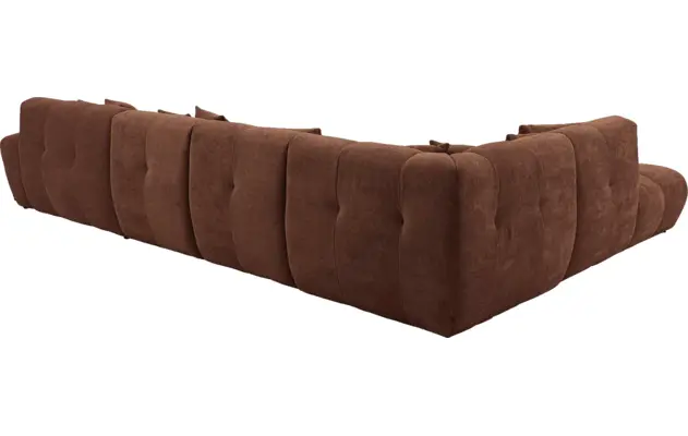 Goossens excellent u bank kubus bruin stof - 8252742-gespiegeld-04