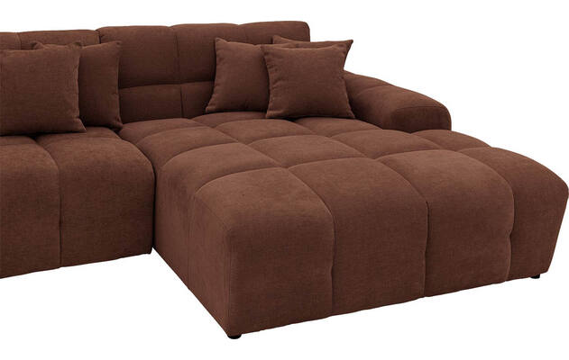 Goossens excellent u bank kubus bruin stof - 8252742-gespiegeld-09