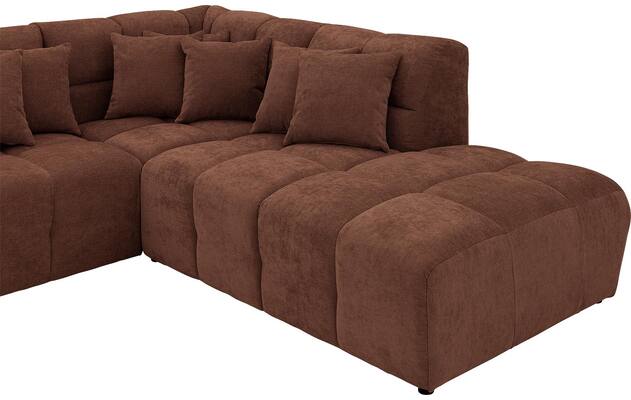 Goossens excellent u bank kubus bruin stof - 8252742-goossens-excellent-kubus-bank-stof-bruin-06