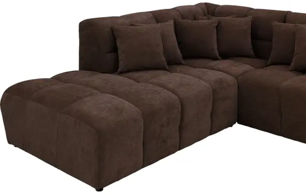 Goossens excellent u bank kubus bruin stof - 8252743-gespiegeld-07