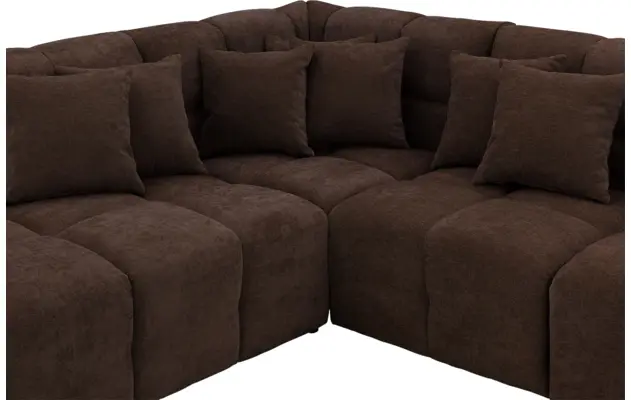 Goossens excellent u bank kubus bruin stof - 8252743-gespiegeld-08