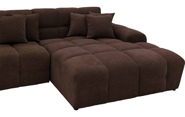 Goossens excellent u bank kubus bruin stof - 8252743-gespiegeld-09