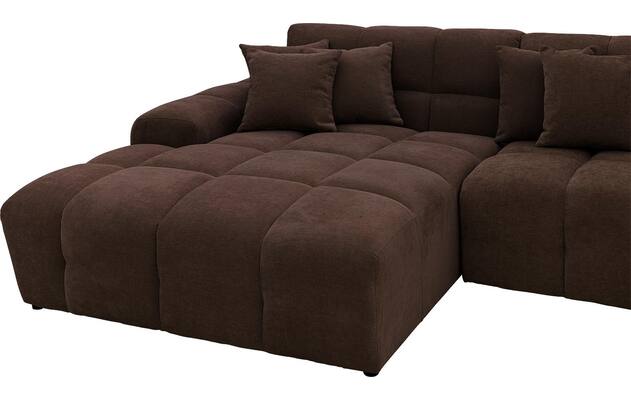 Goossens excellent u bank kubus bruin stof - 8252743-goossens-excellent-kubus-bank-stof-bruin-08