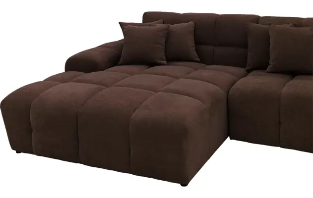 Goossens excellent u bank kubus bruin stof - 8252743-goossens-excellent-kubus-bank-stof-bruin-08