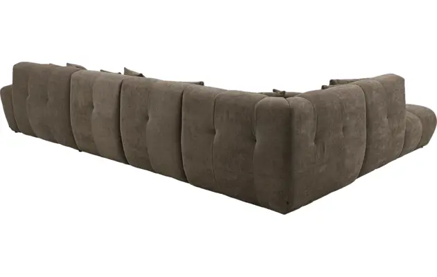 Goossens excellent u bank kubus bruin stof - 8252744-gespiegeld-04