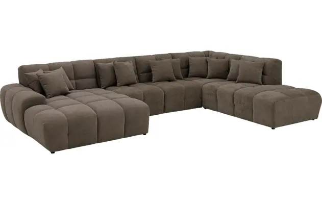 Goossens excellent u bank kubus bruin stof - 8252744-goossens-excellent-kubus-bank-stof-bruin-02