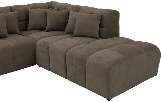 Goossens excellent u bank kubus bruin stof - 8252744-goossens-excellent-kubus-bank-stof-bruin-06