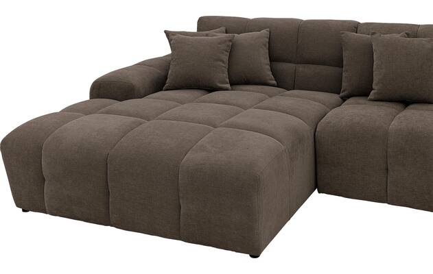 Goossens excellent u bank kubus bruin stof - 8252744-goossens-excellent-kubus-bank-stof-bruin-08