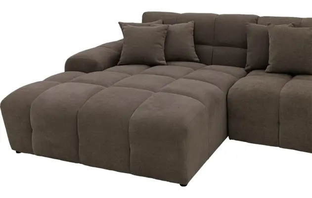 Goossens excellent u bank kubus bruin stof - 8252744-goossens-excellent-kubus-bank-stof-bruin-08
