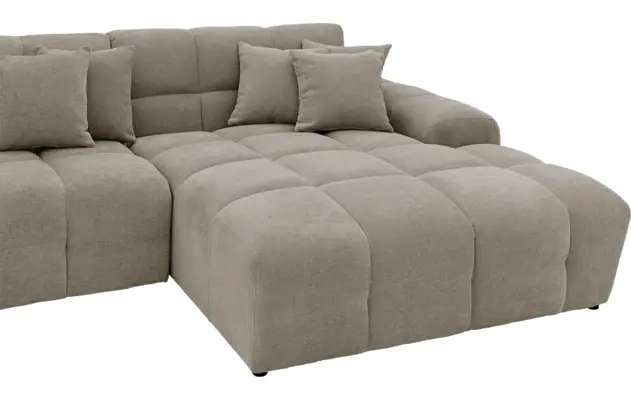 Goossens excellent u bank kubus bruin stof - 8252745-gespiegeld-09