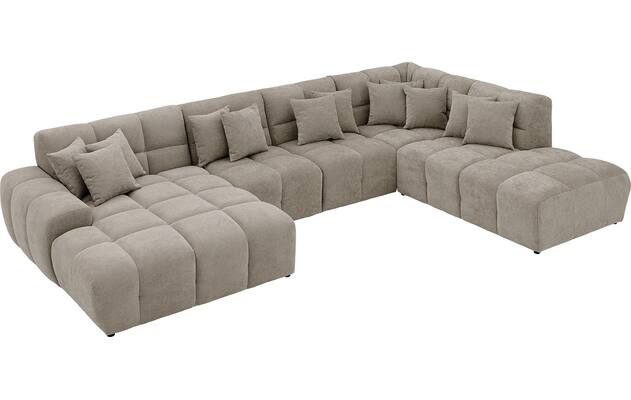 Goossens excellent u bank kubus bruin stof - 8252745-goossens-excellent-kubus-bank-stof-bruin-05