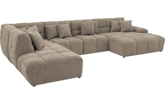 Goossens excellent u bank kubus bruin stof - 8252746-gespiegeld-05