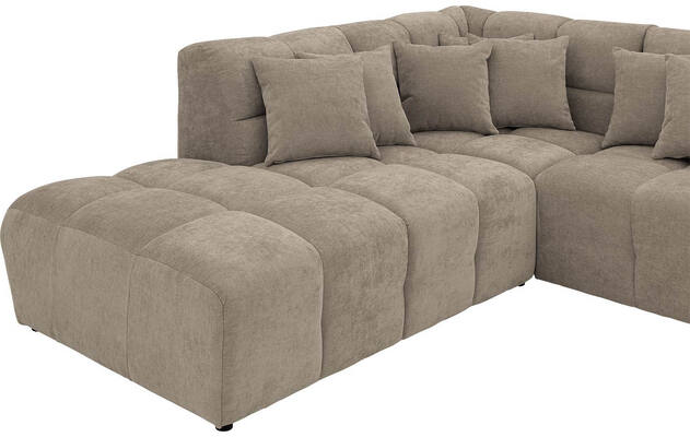Goossens excellent u bank kubus bruin stof - 8252746-gespiegeld-07