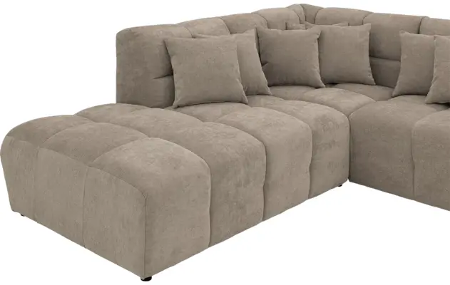 Goossens excellent u bank kubus bruin stof - 8252746-gespiegeld-07