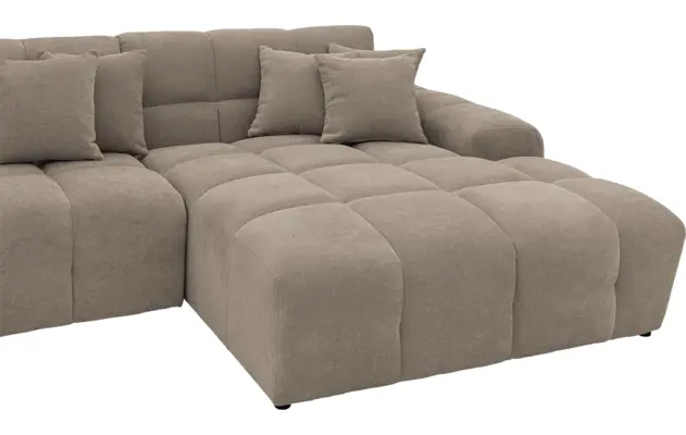 Goossens excellent u bank kubus bruin stof - 8252746-gespiegeld-09