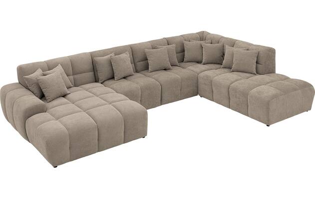 Goossens excellent u bank kubus bruin stof - 8252746-goossens-excellent-kubus-bank-stof-bruin-05
