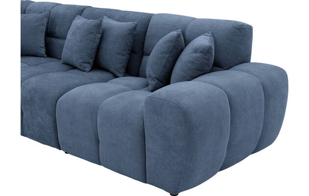 Goossens excellent hoekbank kubus blauw stof - 8252748-gespiegeld-05
