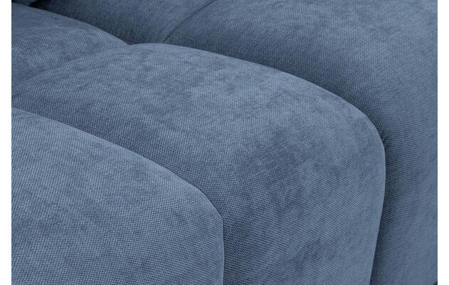 Goossens excellent hoekbank kubus blauw stof - 8252748-gespiegeld-09