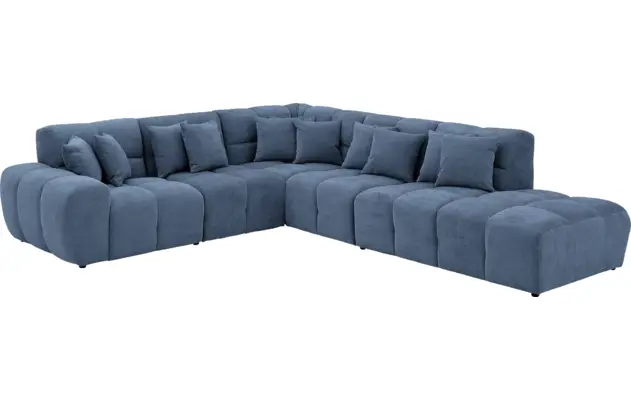 Goossens excellent hoekbank kubus blauw stof - 8252748-goossens-excellent-kubus-bank-stof-blauw-02
