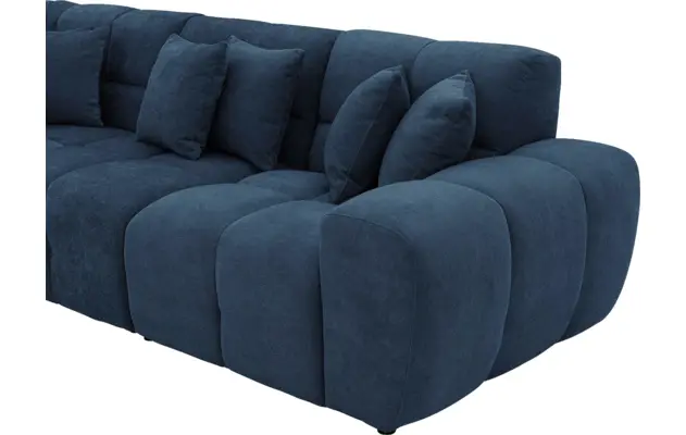 Goossens excellent hoekbank kubus blauw stof - 8252749-gespiegeld-05
