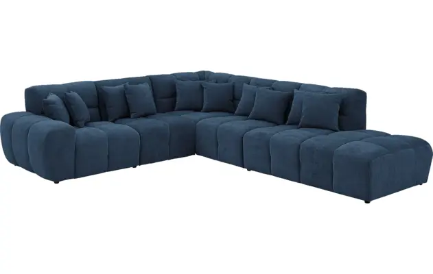Goossens excellent hoekbank kubus blauw stof - 8252749-goossens-excellent-kubus-bank-stof-blauw-02