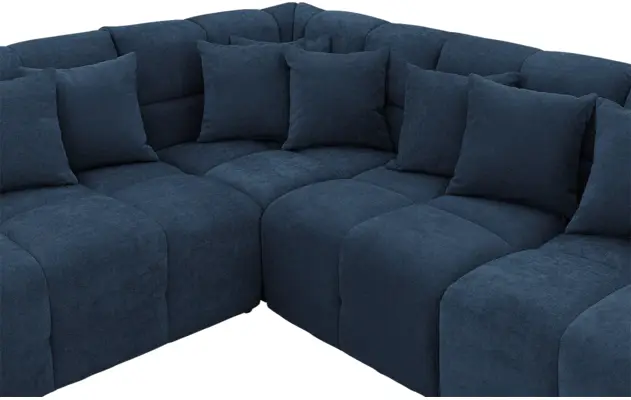 Goossens excellent hoekbank kubus blauw stof - 8252749-goossens-excellent-kubus-bank-stof-blauw-05