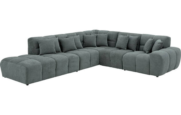 Goossens excellent hoekbank kubus groen stof - 8252750-gespiegeld-03
