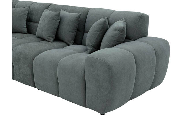 Goossens excellent hoekbank kubus groen stof - 8252750-gespiegeld-05